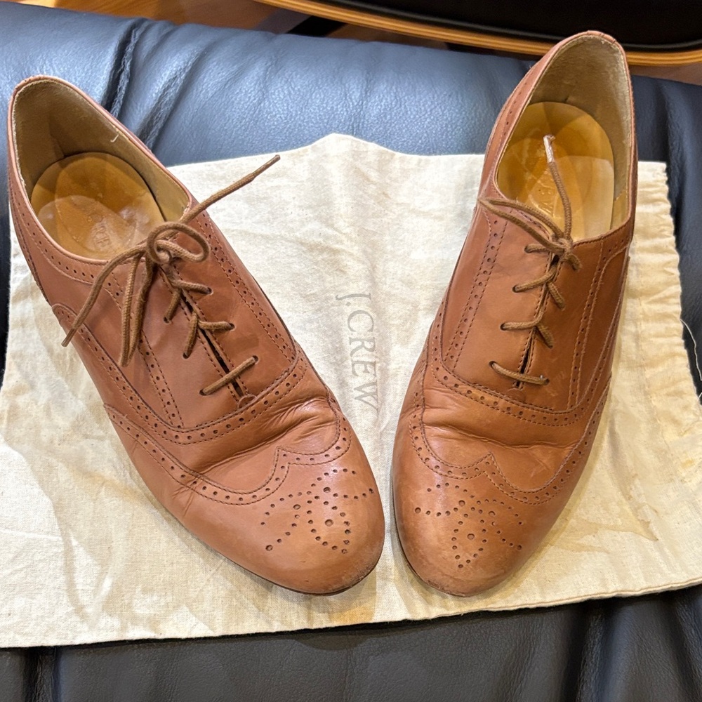 J. Crew Women’s Leather Oxford Shoes